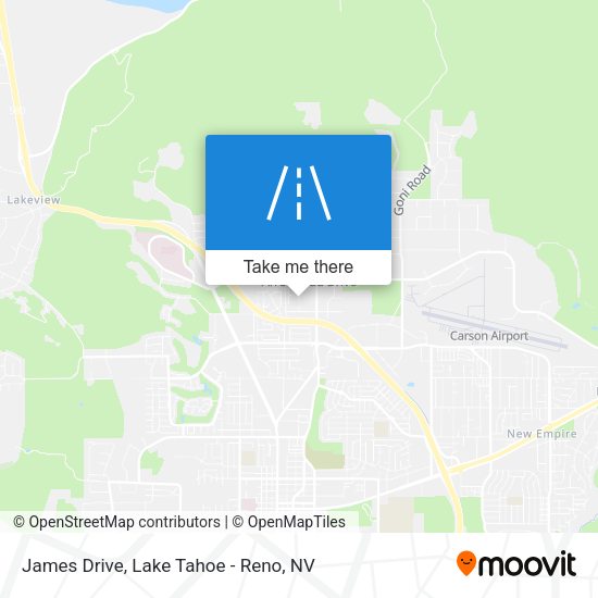 James Drive map