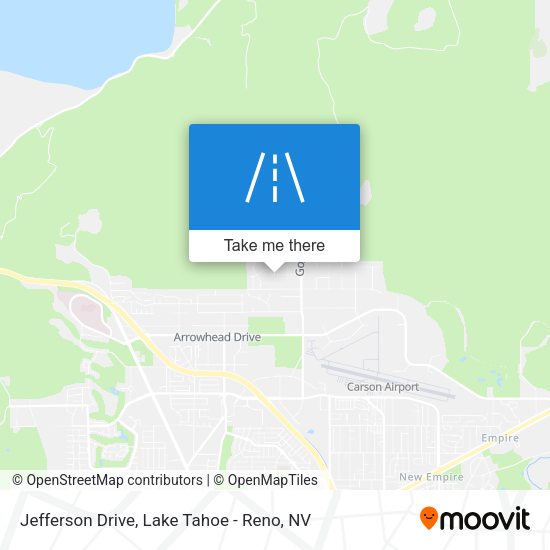 Jefferson Drive map