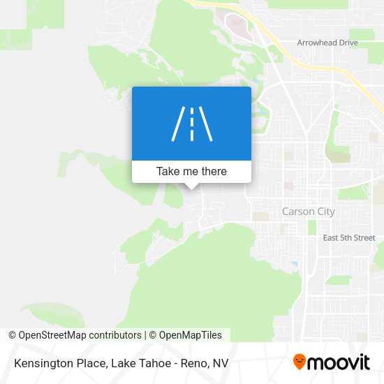 Kensington Place map