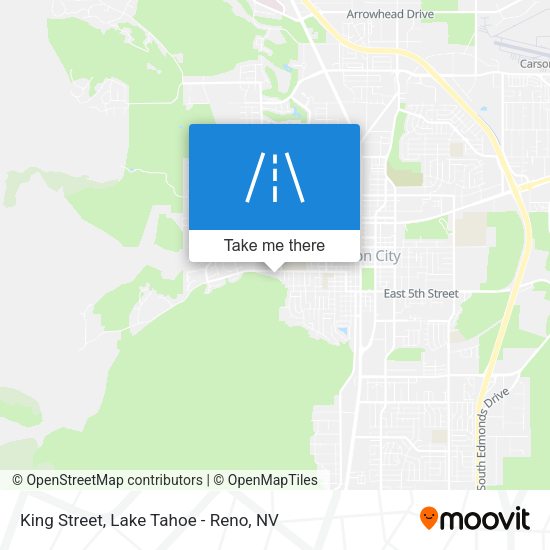 Mapa de King Street
