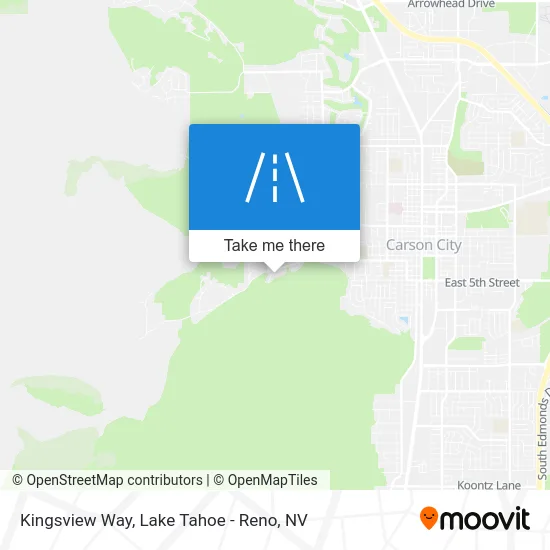 Kingsview Way map