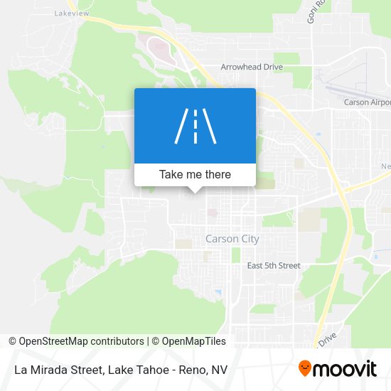 La Mirada Street map