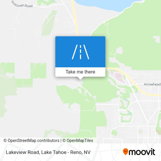 Lakeview Road map