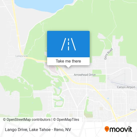 Lango Drive map