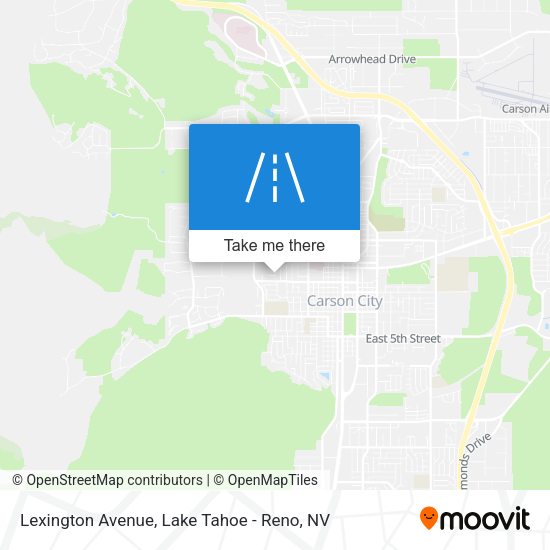 Lexington Avenue map