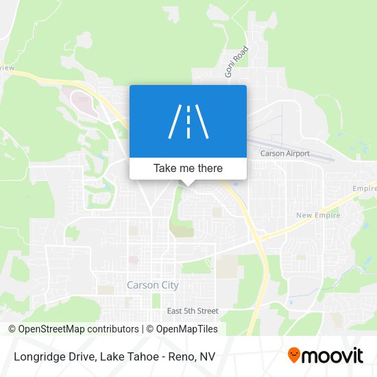 Mapa de Longridge Drive