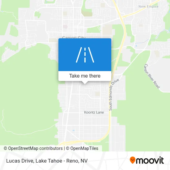 Lucas Drive map