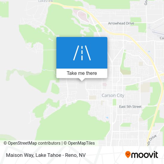 Mapa de Maison Way