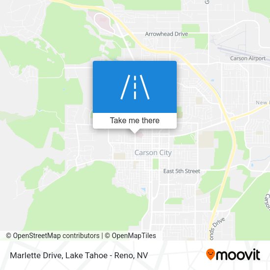 Marlette Drive map