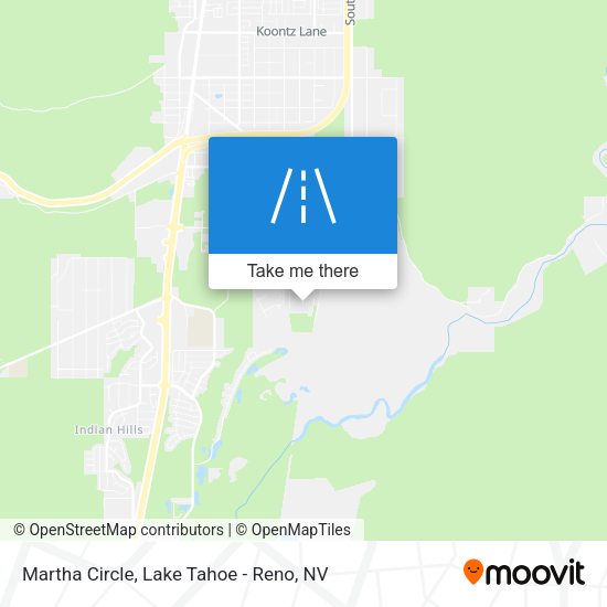 Mapa de Martha Circle