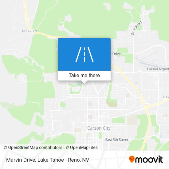 Marvin Drive map