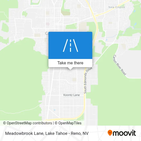 Meadowbrook Lane map