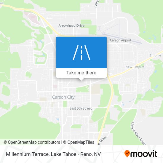 Millennium Terrace map