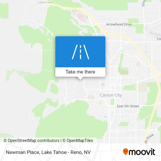 Newman Place map
