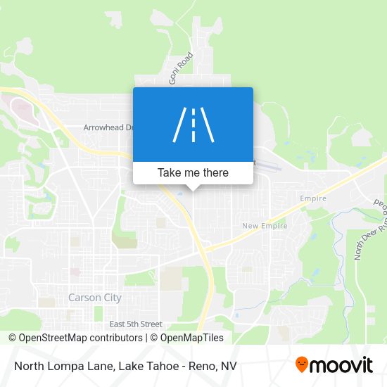 Mapa de North Lompa Lane