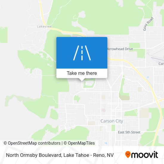 North Ormsby Boulevard map