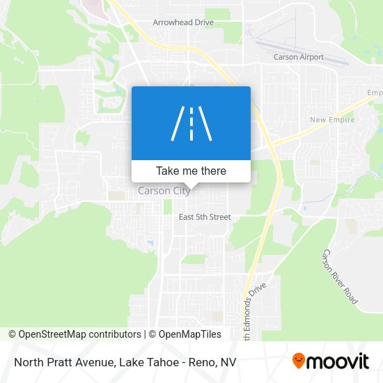 Mapa de North Pratt Avenue