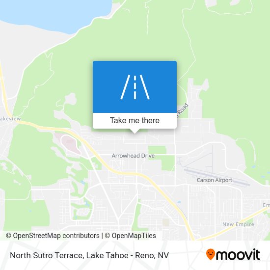 North Sutro Terrace map