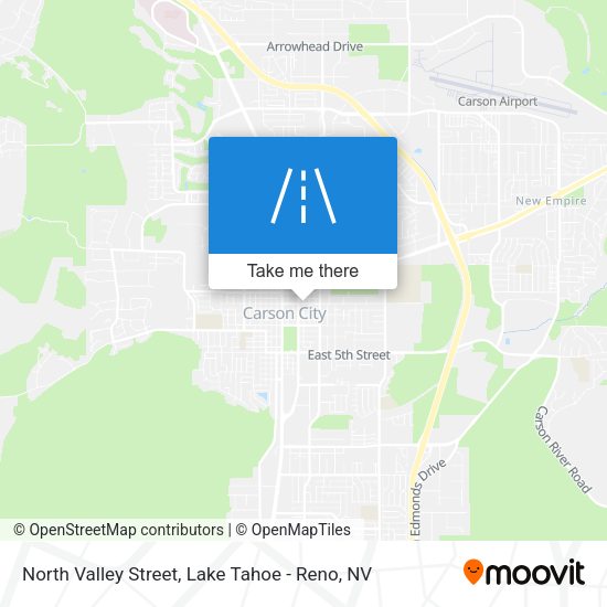 Mapa de North Valley Street
