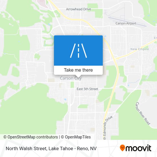 Mapa de North Walsh Street