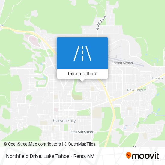 Northfield Drive map