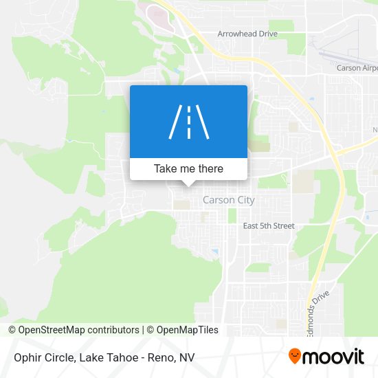 Ophir Circle map