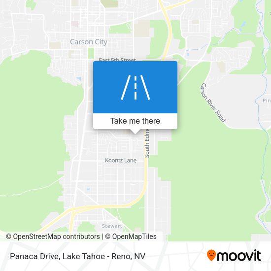 Panaca Drive map