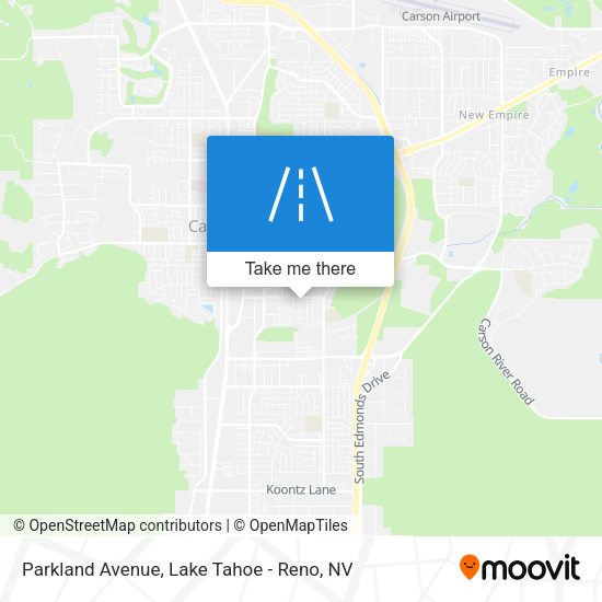 Parkland Avenue map