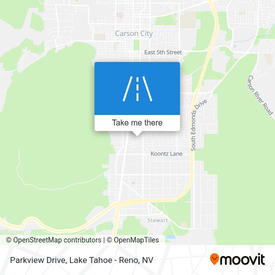Mapa de Parkview Drive