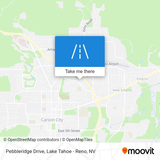 Pebbleridge Drive map