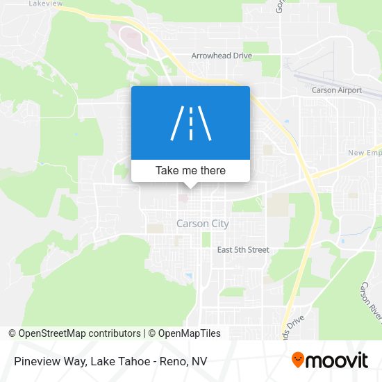 Mapa de Pineview Way