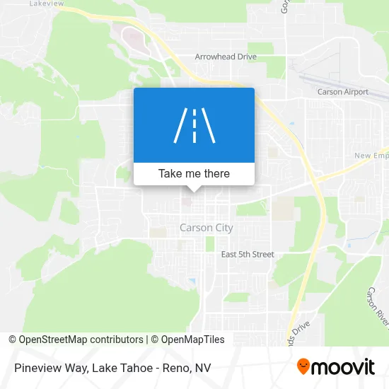 Pineview Way map