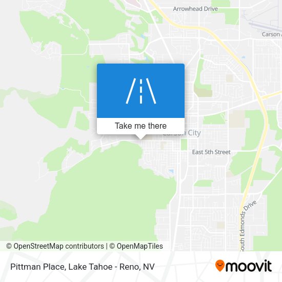 Pittman Place map