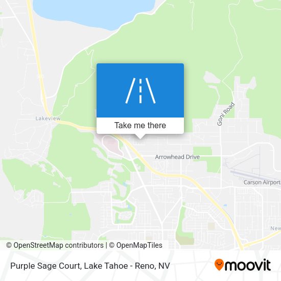 Purple Sage Court map