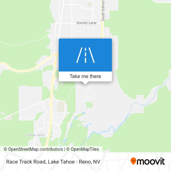 Race Track Road map
