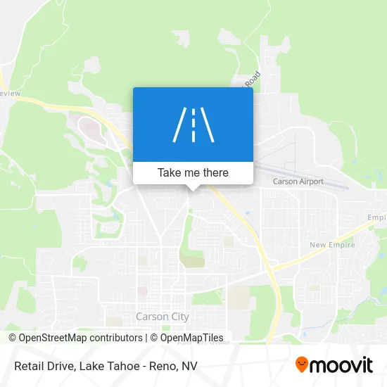 Retail Drive map