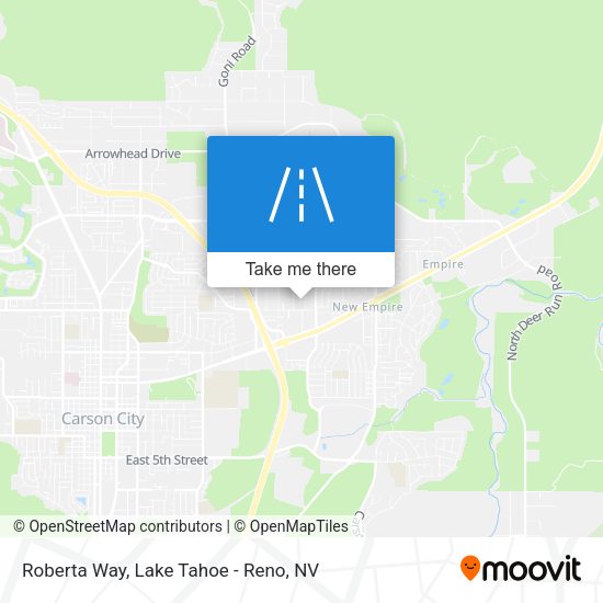Roberta Way map