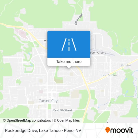 Rockbridge Drive map