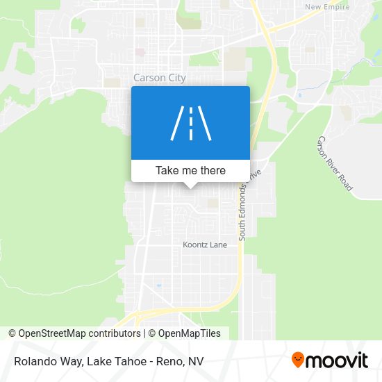 Rolando Way map