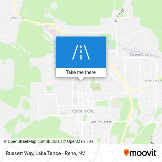 Mapa de Russett Way