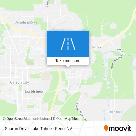 Sharon Drive map