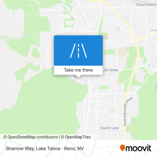Sharrow Way map