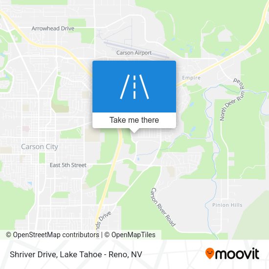 Shriver Drive map