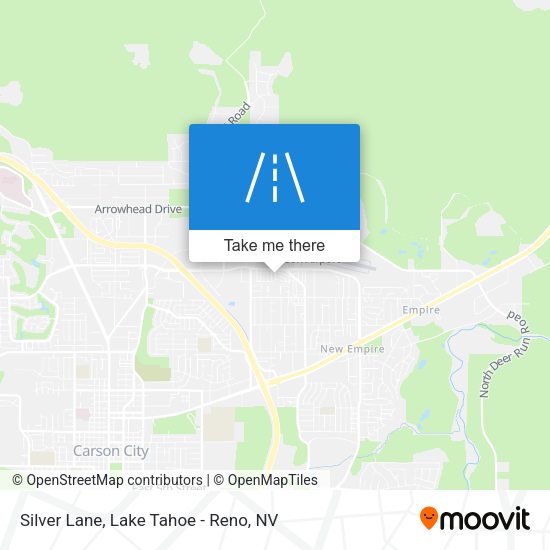 Silver Lane map