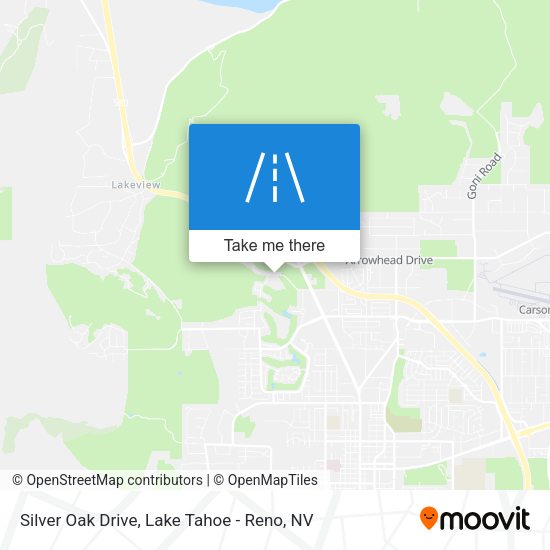 Silver Oak Drive map