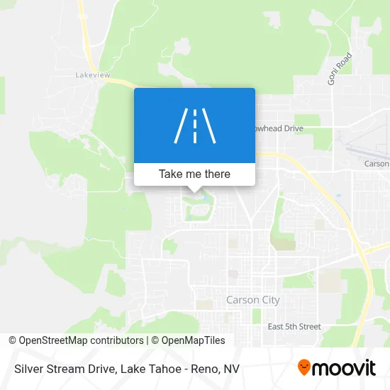 Silver Stream Drive map