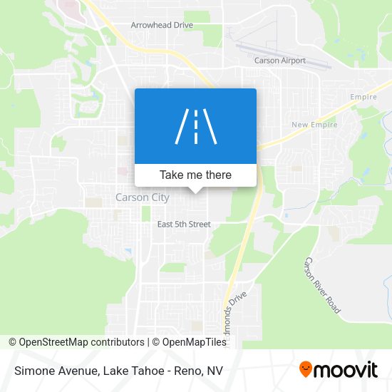 Mapa de Simone Avenue