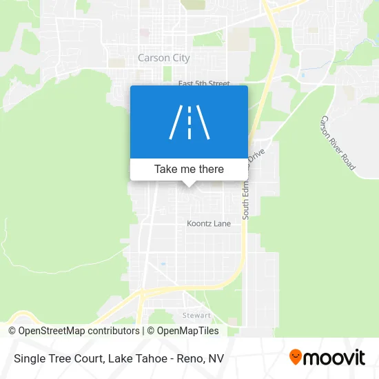 Single Tree Court map