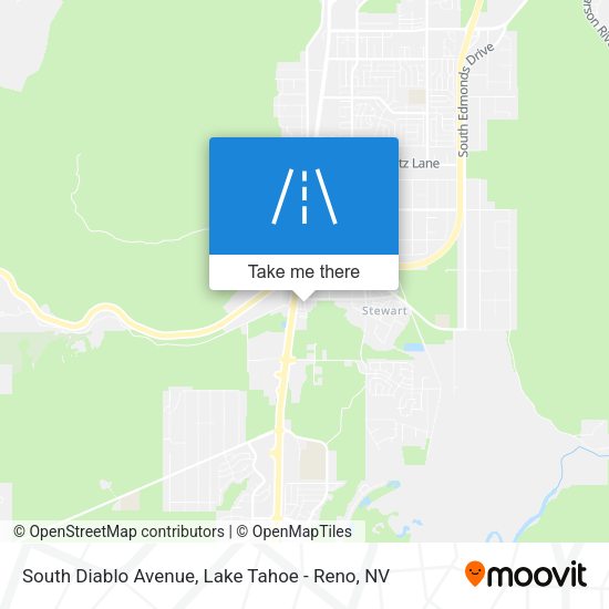 Mapa de South Diablo Avenue