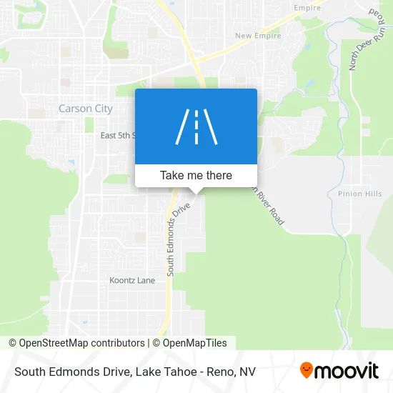 South Edmonds Drive map